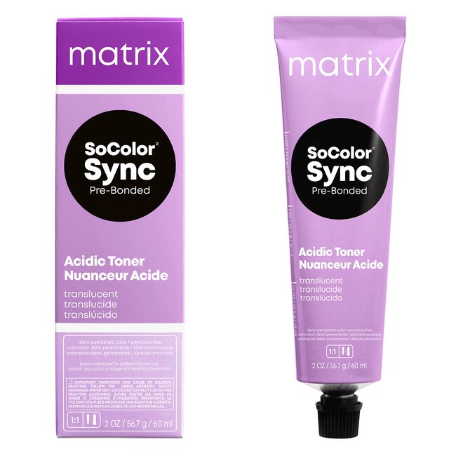 White Smoke Matrix Color Sync Sheer Acidic Toners
