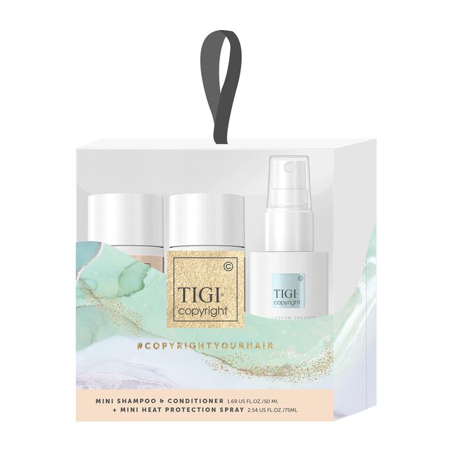 White Smoke TIGI Copyright Mini Ornament - Moisture