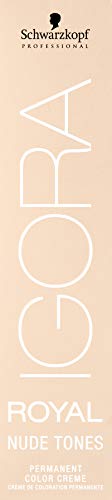 施华蔻专业 Igora Royal Nude Tones 染发霜 4-46 Nudes 60ml,乳霜状,自然,无氨,中棕色,适合所有发色