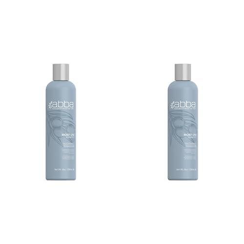 ABBA - Pure Moisture Shampoo & Conditioner Duo - Olive & Peppermint Oil, 8 fl oz Each