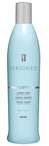 Shampooing RUSK Sensories Calm Guarana et Gingembre, 13,5 oz - Formule nourrissante pour la brillance et l'hydratation, 1 unité