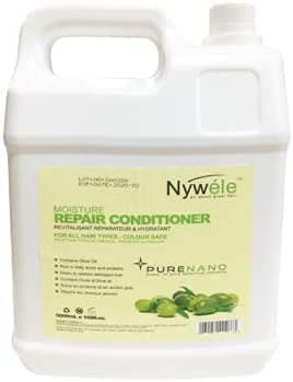 NYWELE PROFESSIONAL 保湿修复洗发水和护发素套装 5 升(适用于化学损伤头发 - 保护颜色)