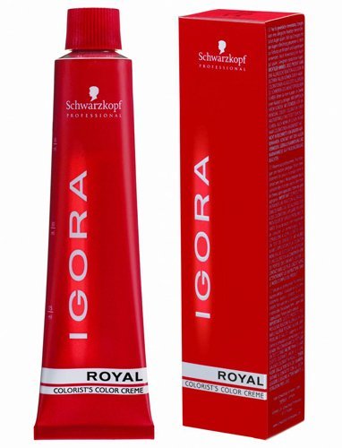 Schwarzkopf Igora Royal Natural 8-00 - 浅金色自然额外染发剂...