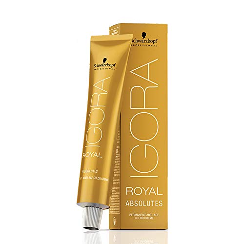 Schwarzkopf Igora Royal Absolutes 染发剂和 M Hair Designs 染发刷(黑色)(套装 - 2 件)
