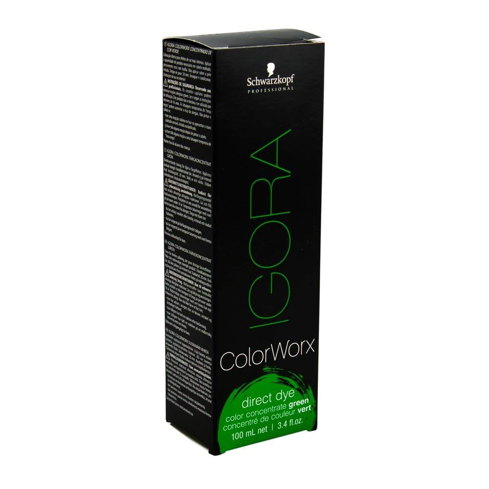 Schwarzkopf IGORA ColorWorx Direct Dye (Color Concentrate Green)