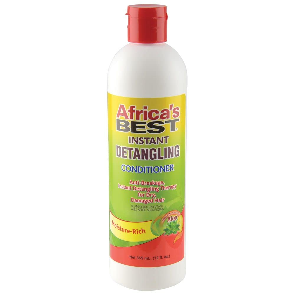 White Smoke Africa's Best Instant Detangling Conditioner, 12 Oz, Brown, 1-104-12-1200
