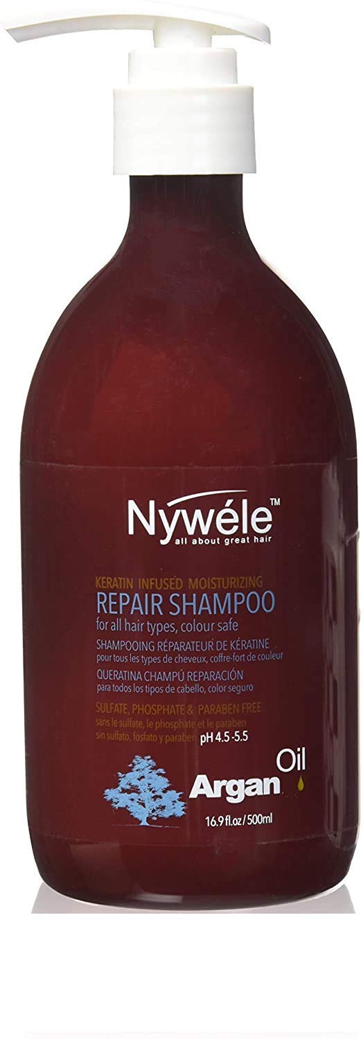 Nywele 摩洛哥坚果保湿修复洗发水和护发素 500ml