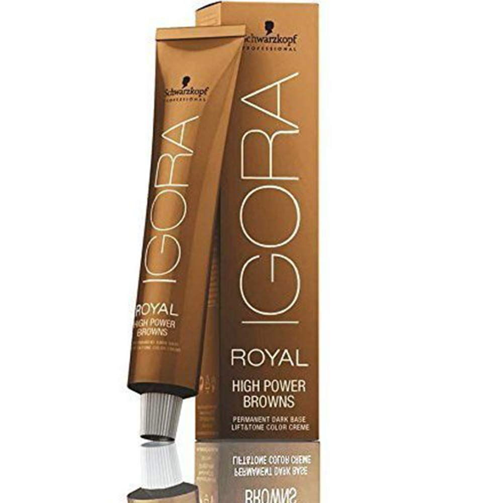 Schwarzkopf Professional Igora Royal High Power Browns B-9,棕紫色,2.1 盎司