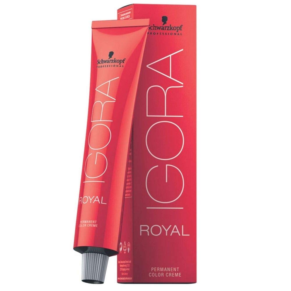 Schwarzkopf Professional Igora Royal 永久色素霜,E1 Cendre 提取物,60 克