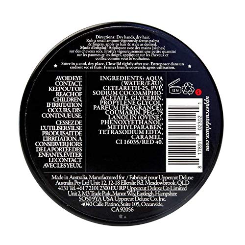 Pommade capillaire UPPERCUT DELUXE, 3,5 onces