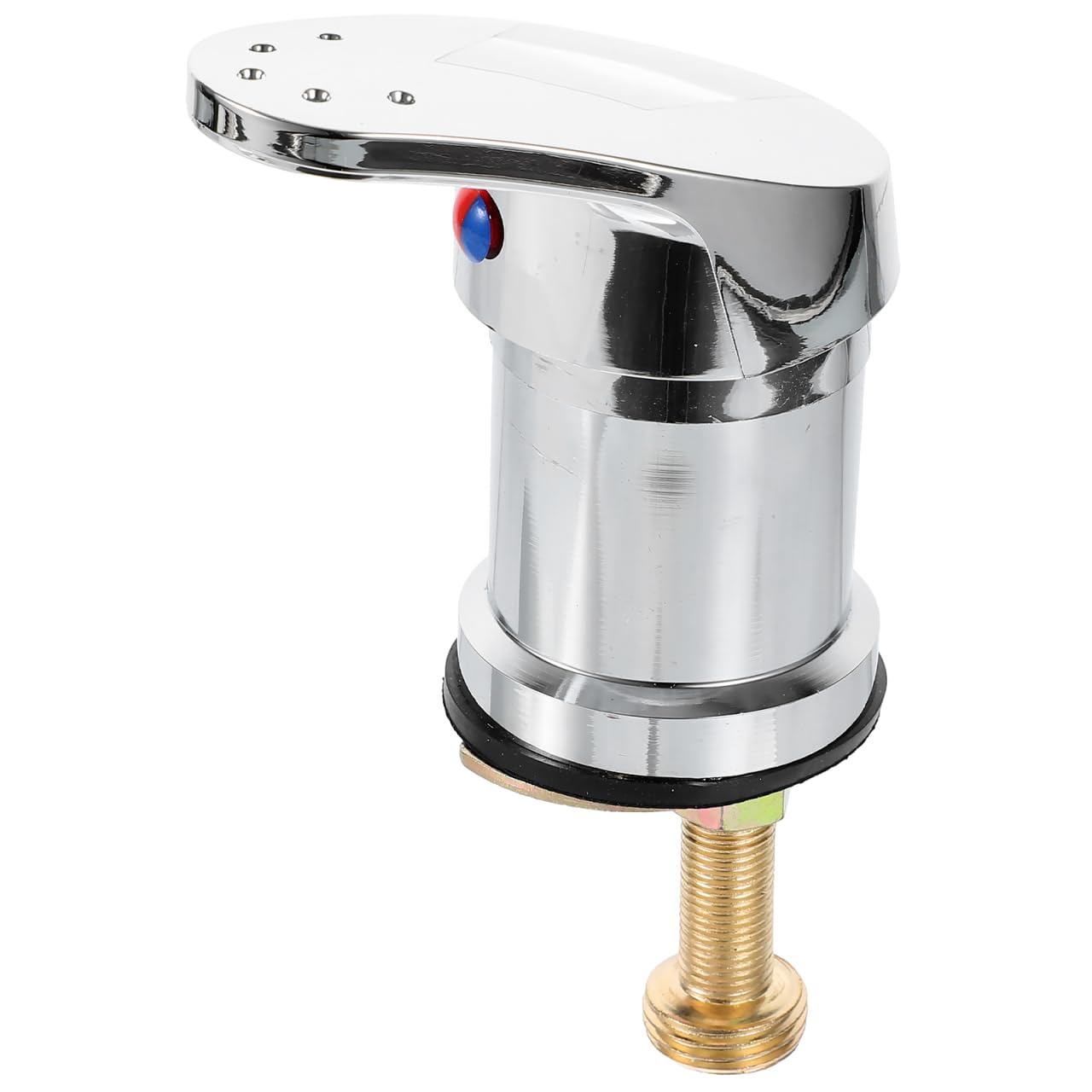Beaupretty Professional Hair Salon Faucet Hot Cold Water Mixing Valve Tap for Shampoo Bed and Salon Sink Easy Installation Durable 5.31X3.34X1.85 Inch