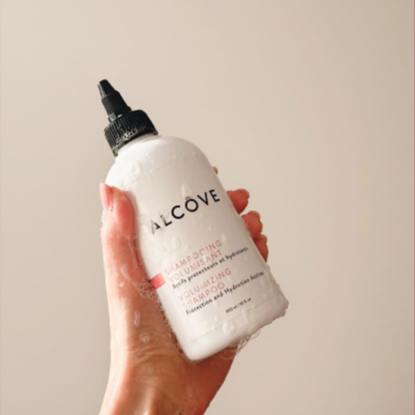 Gray Alcôve - Volumizing Shampoo & Conditioner Duo - Fine and Thin Hair - Sulfate-Free - Lightweight Volume - Evening Primrose Oil - Mango Extract - Argan Oil - Anti-Frizz - Color-Safe - 10 ounces