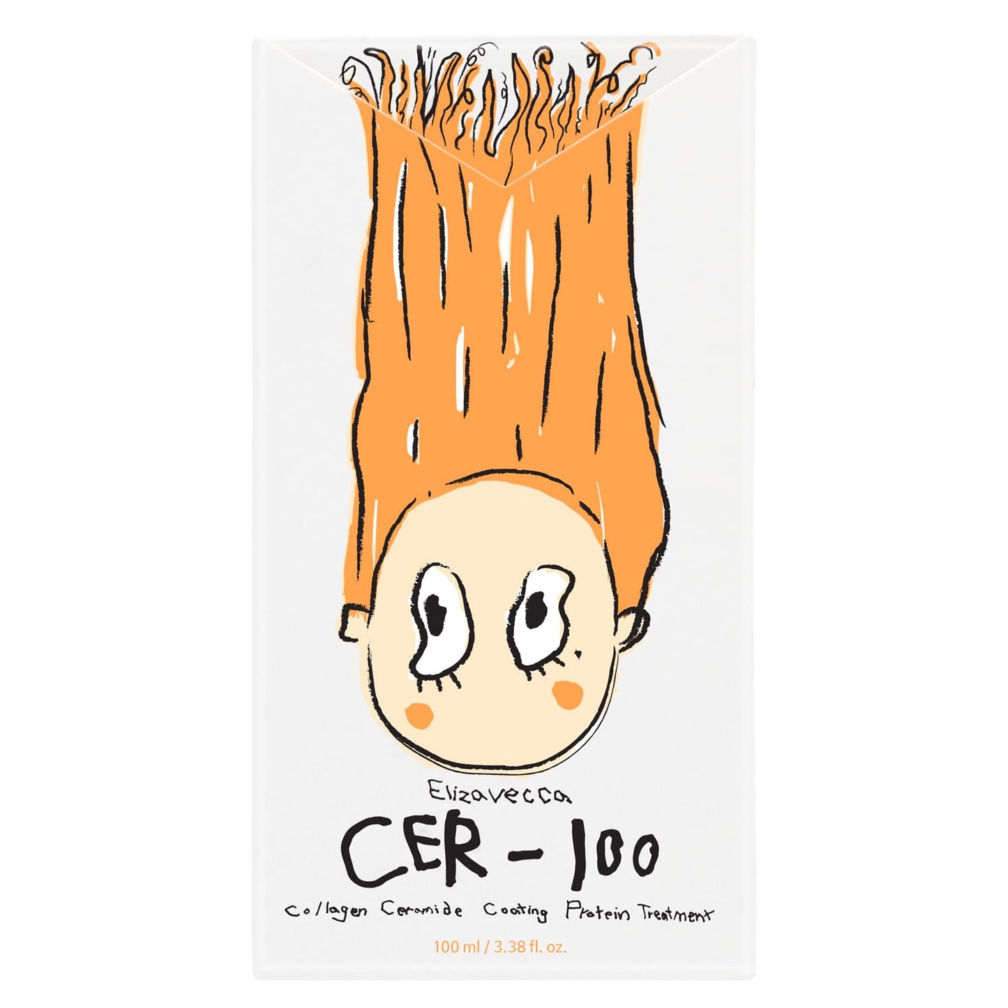 Traitement aux protéines capillaires enrobant de collagène Elizavecca cer-100 100 ml