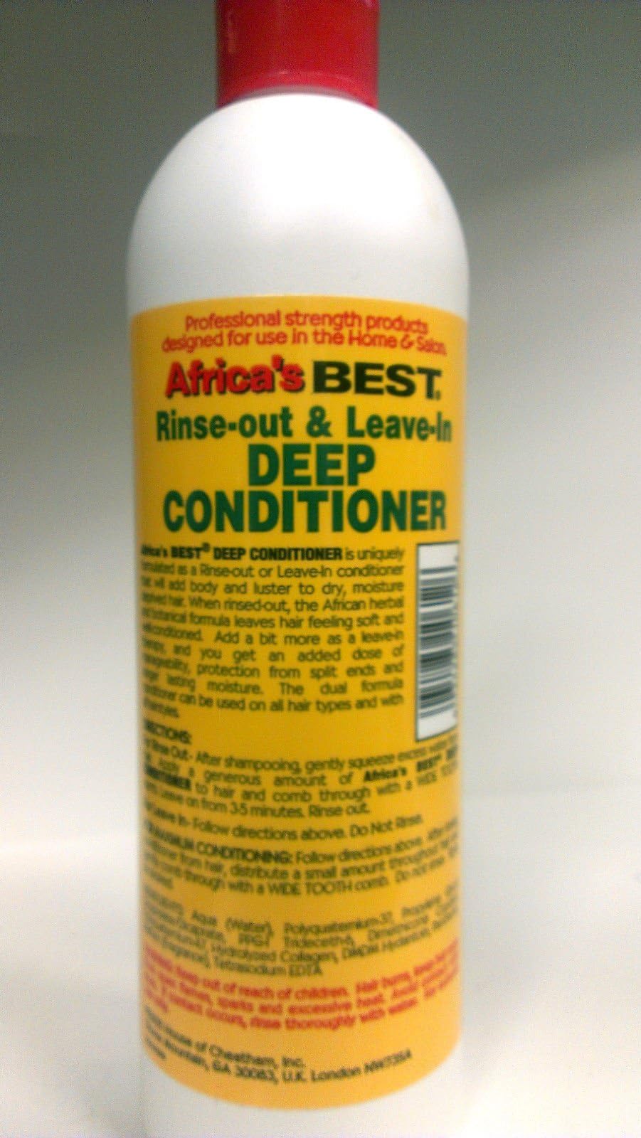 Africa's Best Rinse Out and Leave in Deep Conditioner, 12 Ounce (CH110612)
