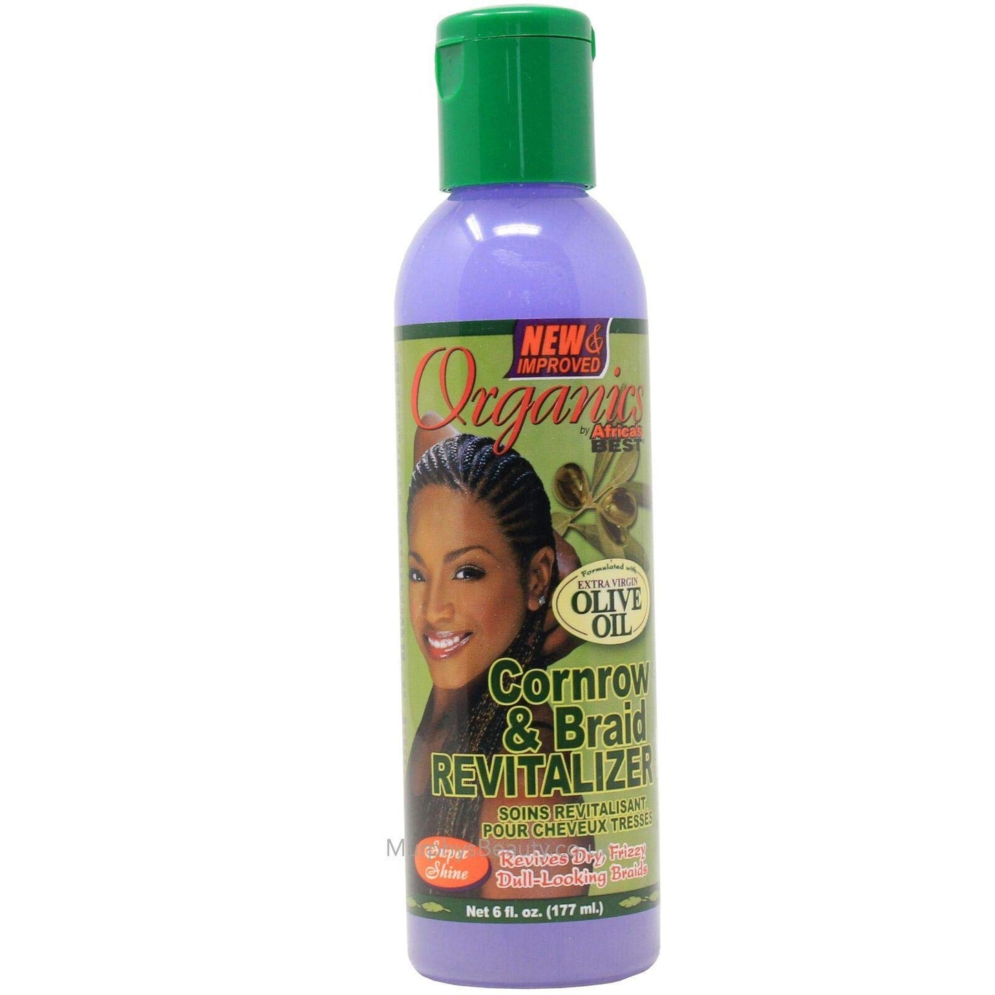 Africa's Best Organincs Cornrow & Braid Revitalizer, 6 Ounce