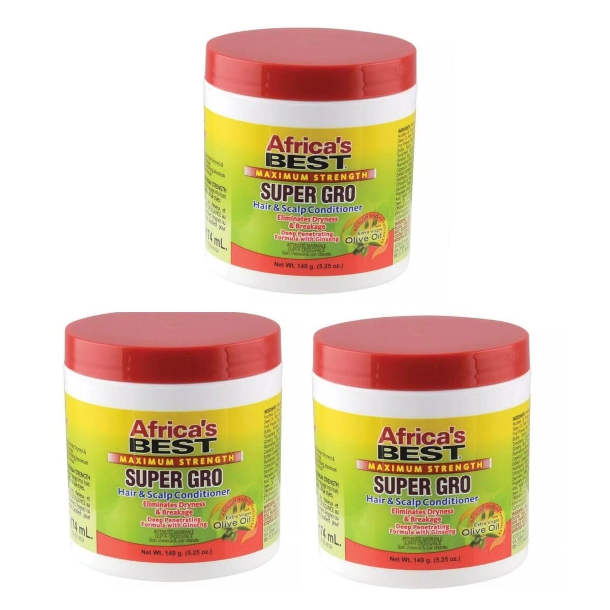 Africa's Best, Super Gro Maximum Hair and Scalp Conditioner