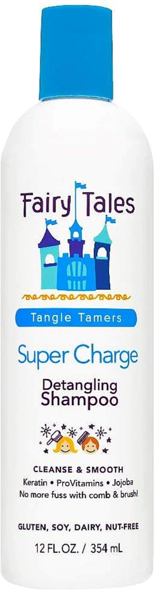 White Smoke Fairy Tales Super-Charge Detangling Shampoo 12 oz (Pack of 4)