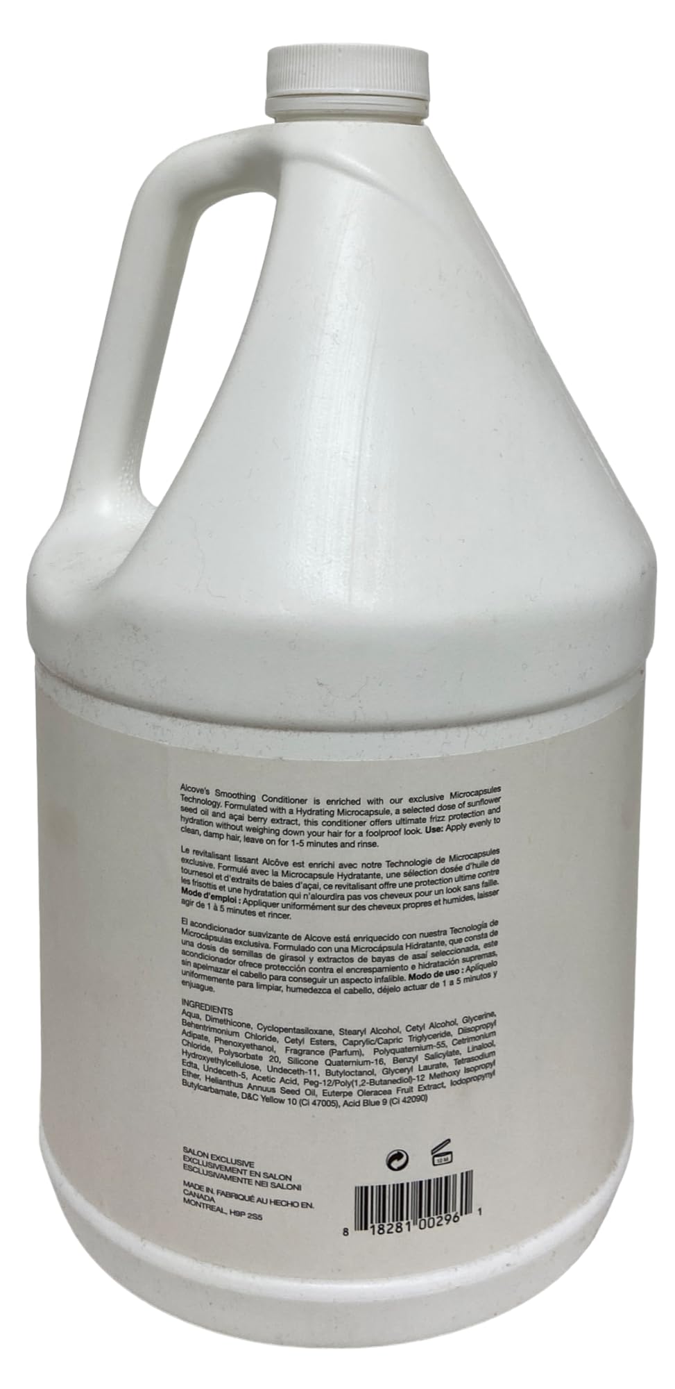 Alcove - Après-shampoing lissant 3,6 L