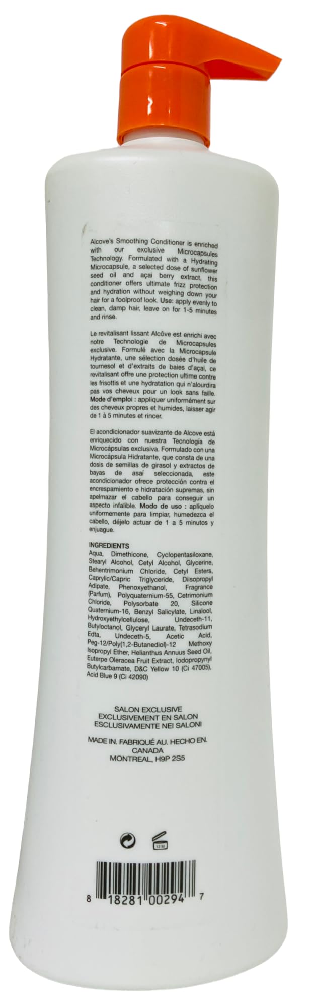 Alcove Oligo 柔顺护发素 32 液盎司/1 升