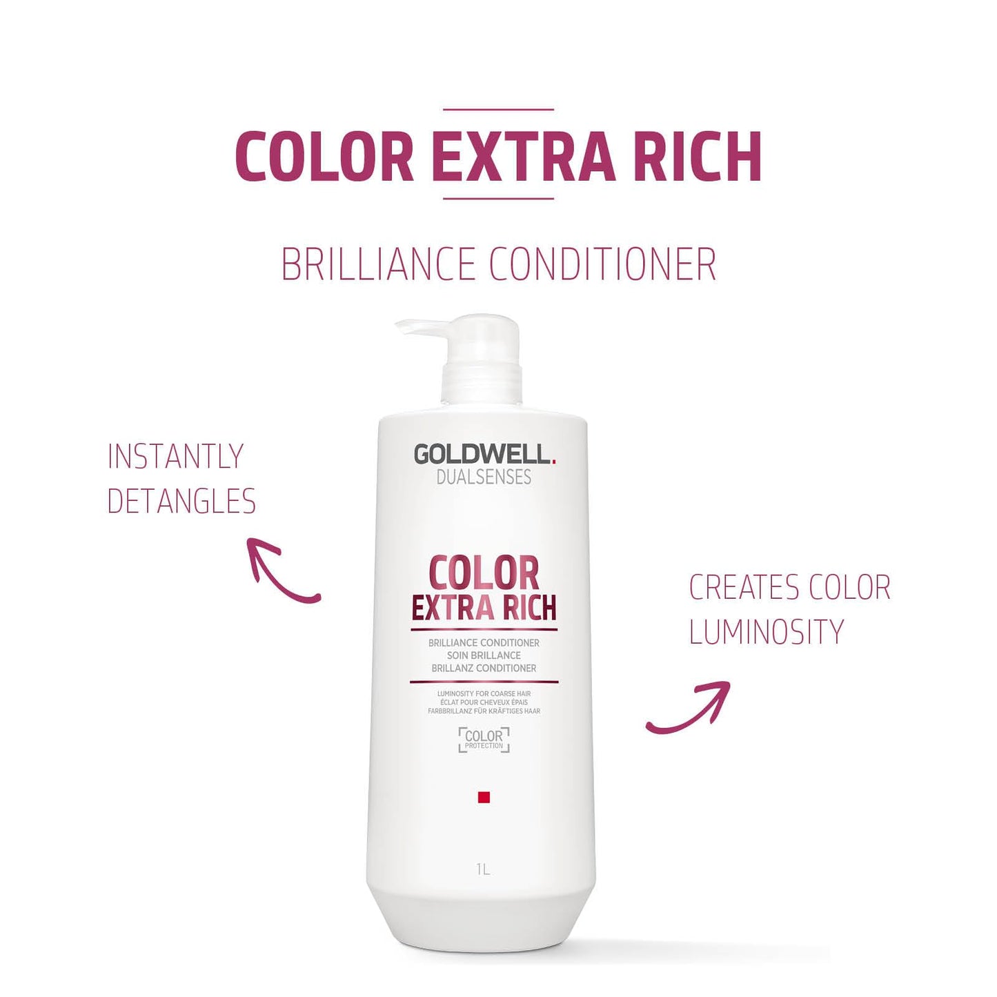 Goldwell Dualsenses 炫彩亮彩护发素 1L