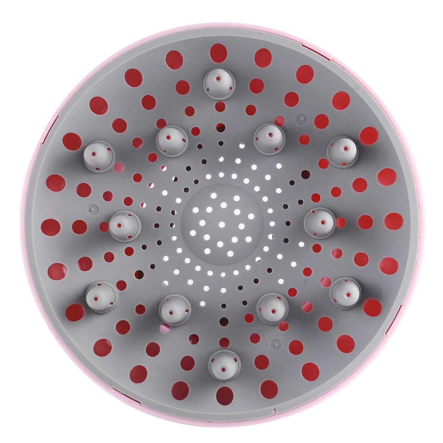 Hairizone Universal Hair Diffuser Adaptable for Blow Dryers with D-1.7-Inch to 2.6-Inch for Curly or Wavy Hair, Pink