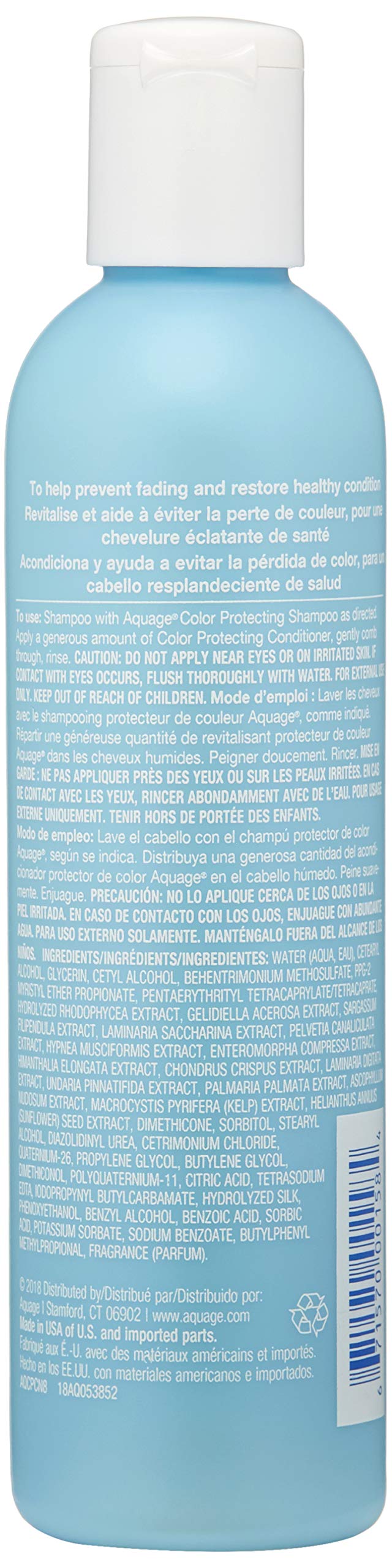 AQUAGE Color Protecting Conditioner, Restores Healthy Condition and Shine to Color-Treated Hair, 8 oz