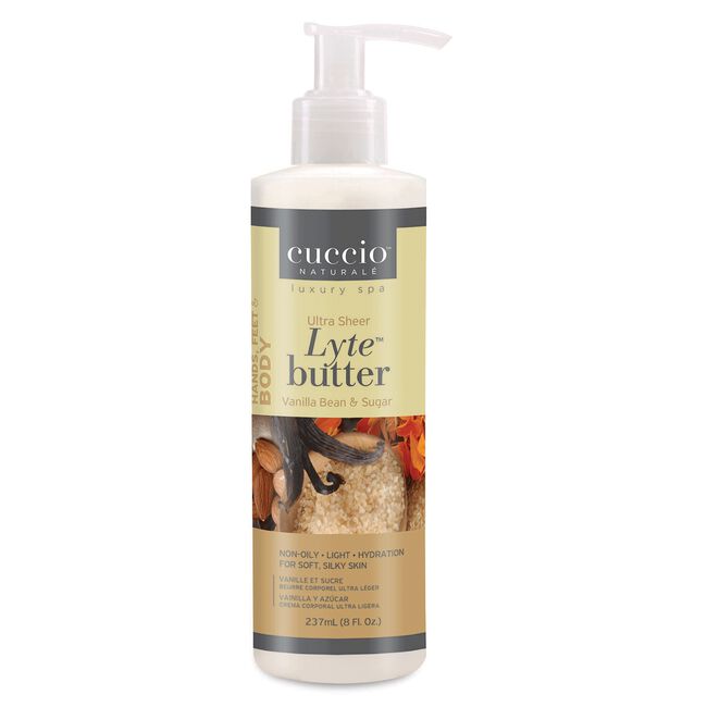 White Smoke Cuccio Cina Pro Star Pro Vanilla Bean & Sugar Lyte Ultra-Sheer Body Butter