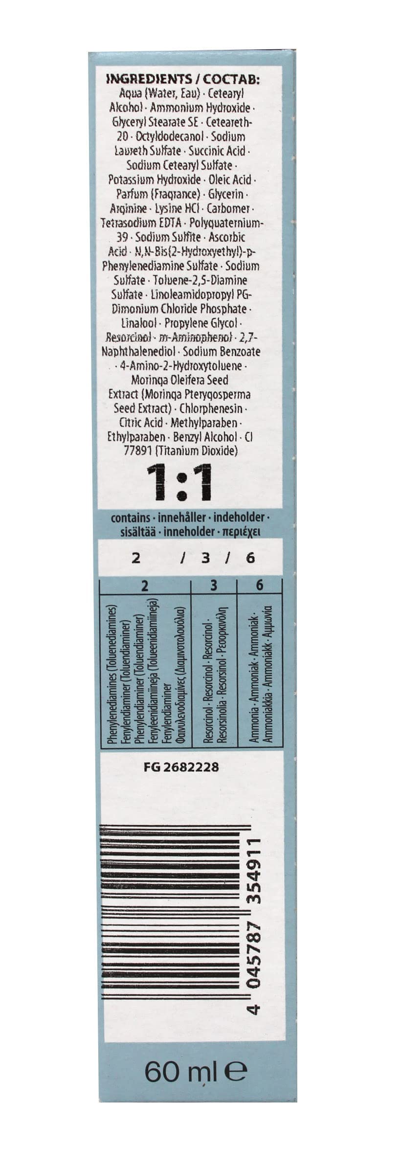 施华蔻 Igora Royal 永久染发剂 Highlifts - 10-21 Ultra Blonde Cendre Beige