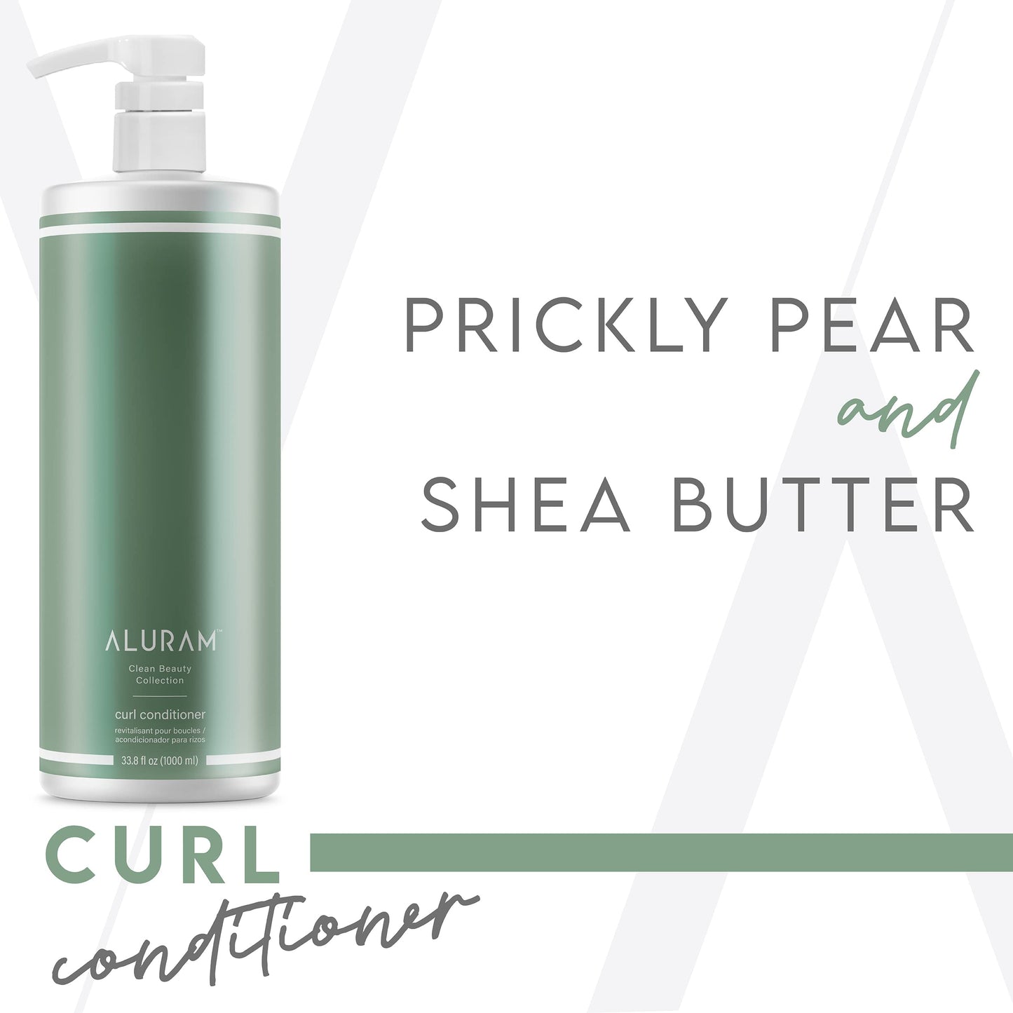 ALURAM Curl Conditioner, Clarifying Coconut Water Infused Hydration, Lightweight Moisture For Curly Hair, 33.8 Fl Oz