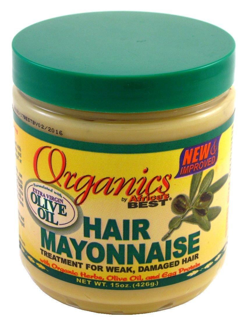 Mayonnaise capillaire bio Africa's Best (pot de 443 ml) (traitement)