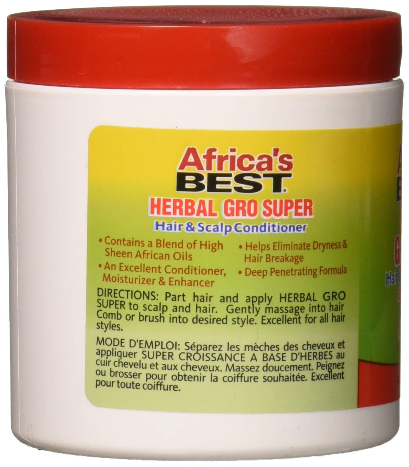 Africas Best Gro Herbal Super 5.25 Ounce Jar (155ml)