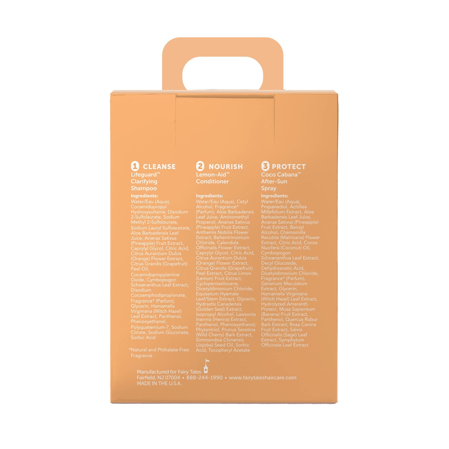 Fairy Tales Swim Shampoo, Conditioner, and Spray - Travel Pack - 3 pack (3.3 oz) | Made with Natural Ingredients in the USA | No Parabens, Sulfates, or Synthetic dyes