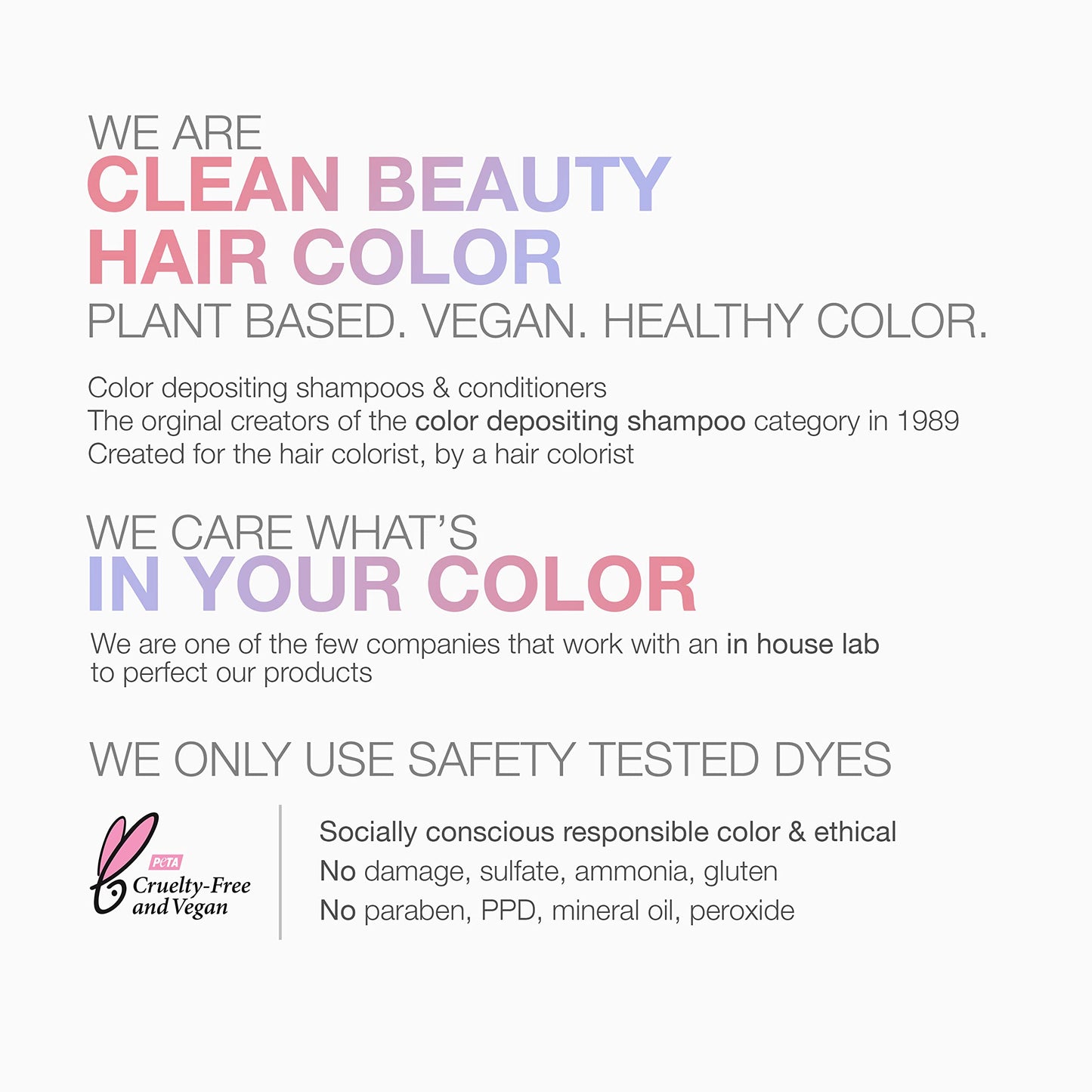 White Smoke Viral Colorwash Purple for Brunettes
