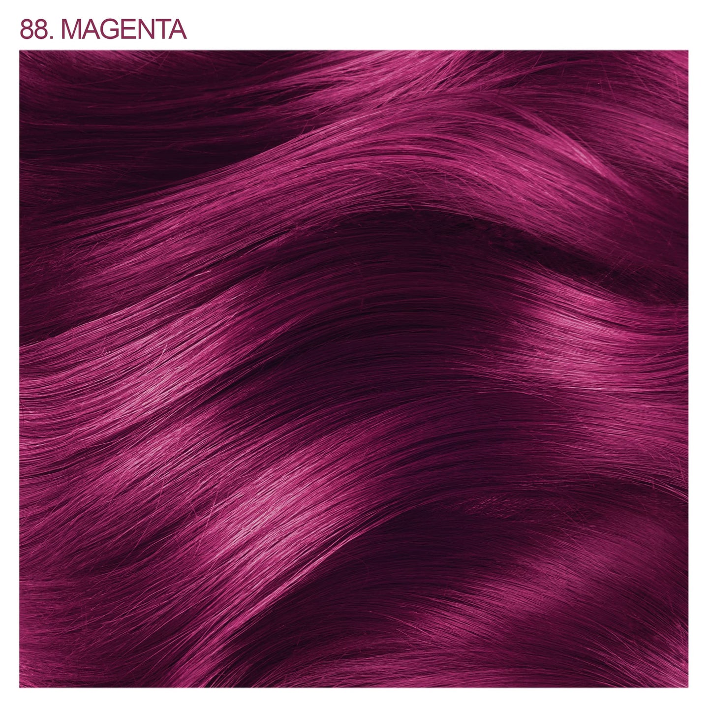 Adore Semi Permanent Hair Color - Vegan and Cruelty-Free Hair Dye - 4 Fl Oz - 088 Magenta (Pack of 1)