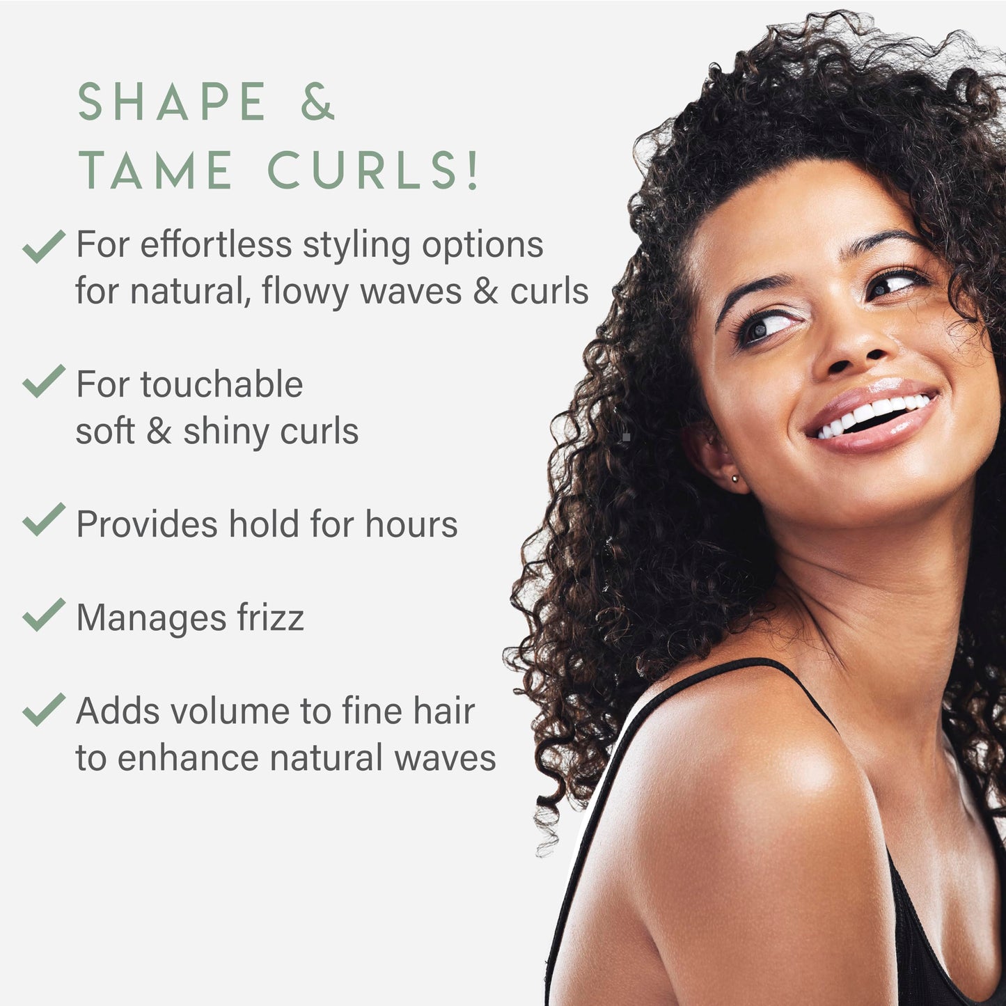 ALURAM Curl Foam, Define, Enhance & Nourish Curls, 7 Fl Oz