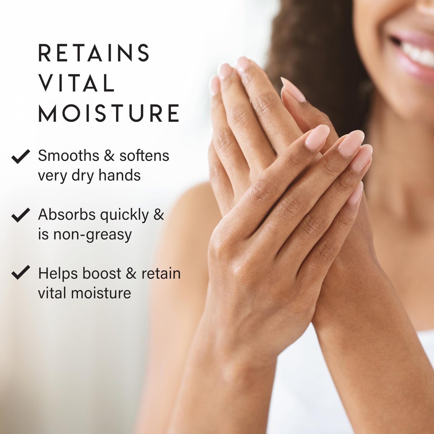 ALURAM Hand Repair Creme, Shea Butter & Coconut Oil Moisturizing Lotion for Soft, Smooth Hands 3.4 Fl Oz