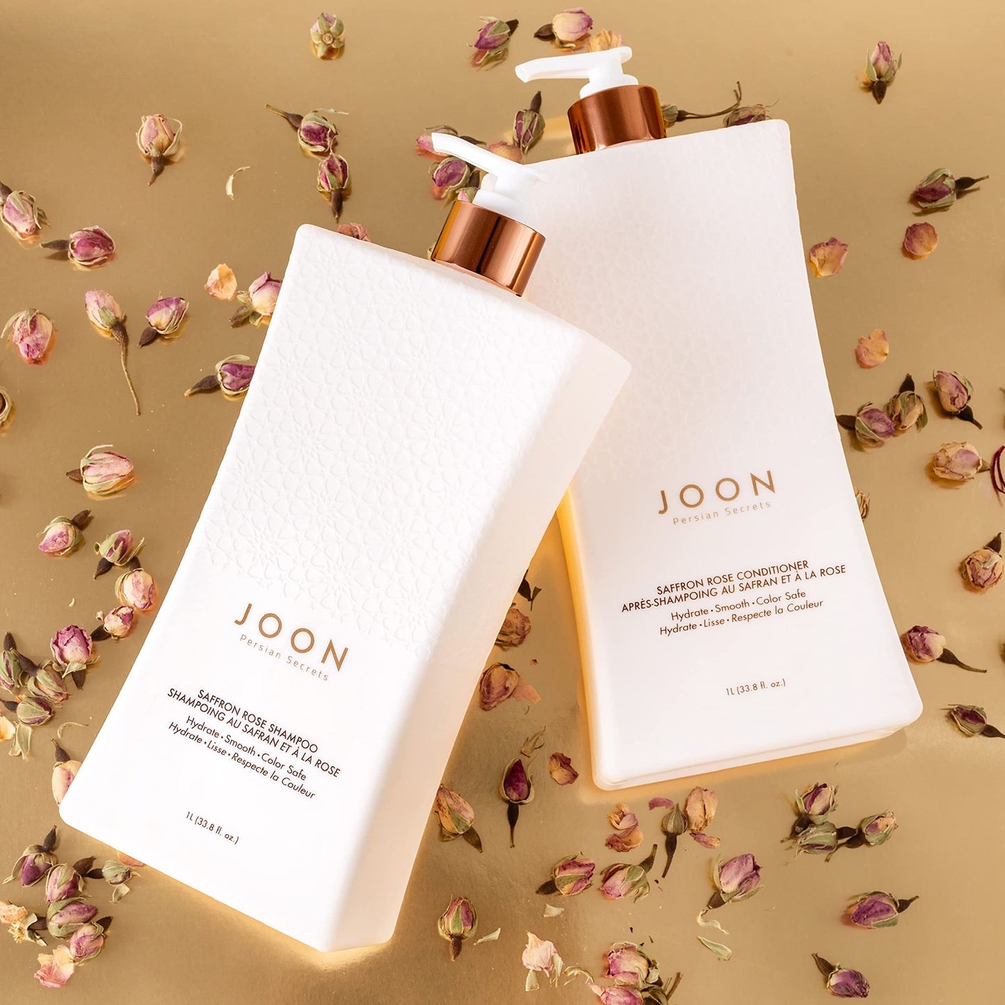 White Smoke Joon Saffron Rose Conditioner + Pomegranate & Pistachio Oil, 33.8 Fl. Oz.