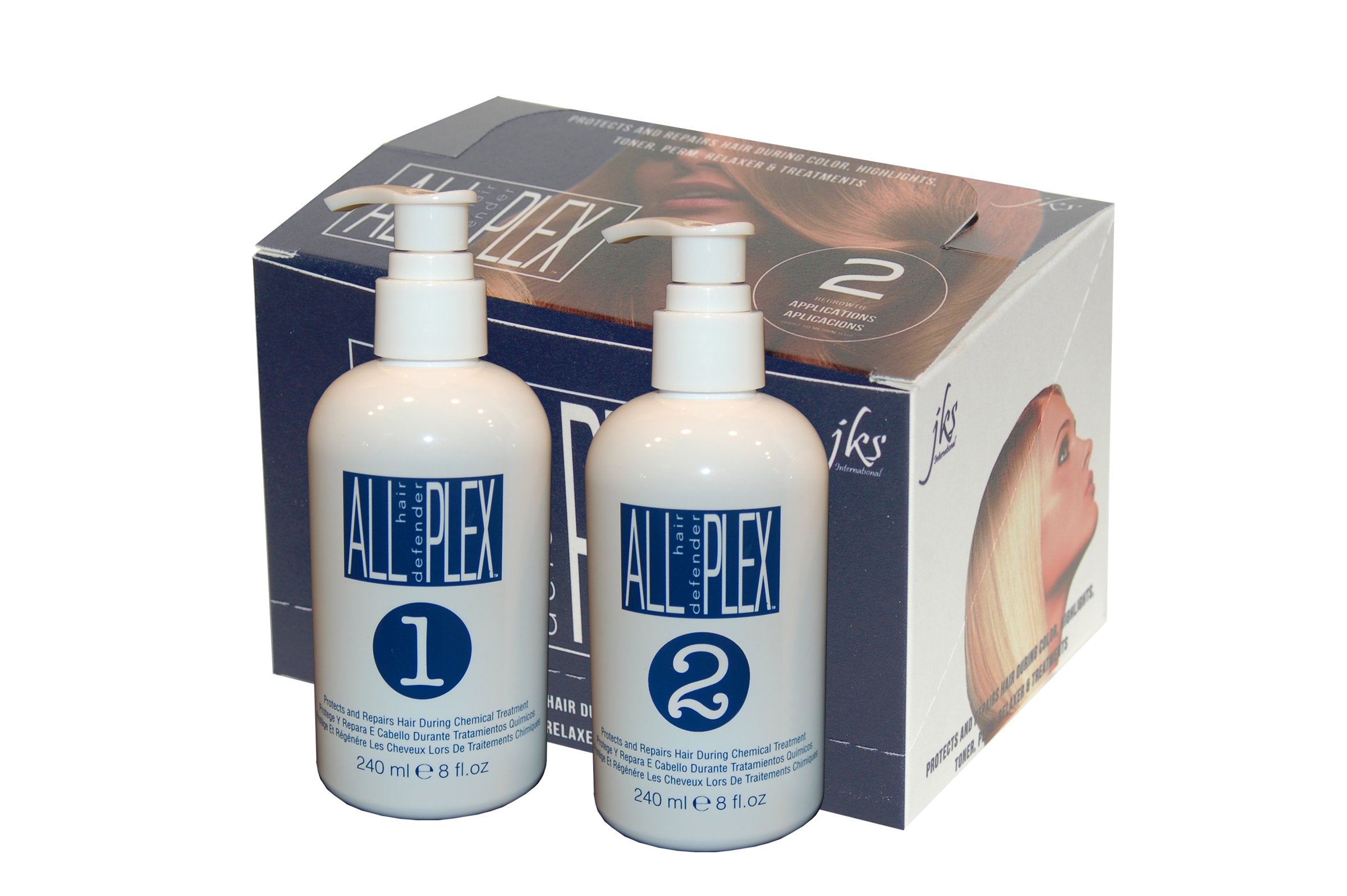 JKS International ALL hd PLEX Bond Treatment for All Hair Types, Up to ...