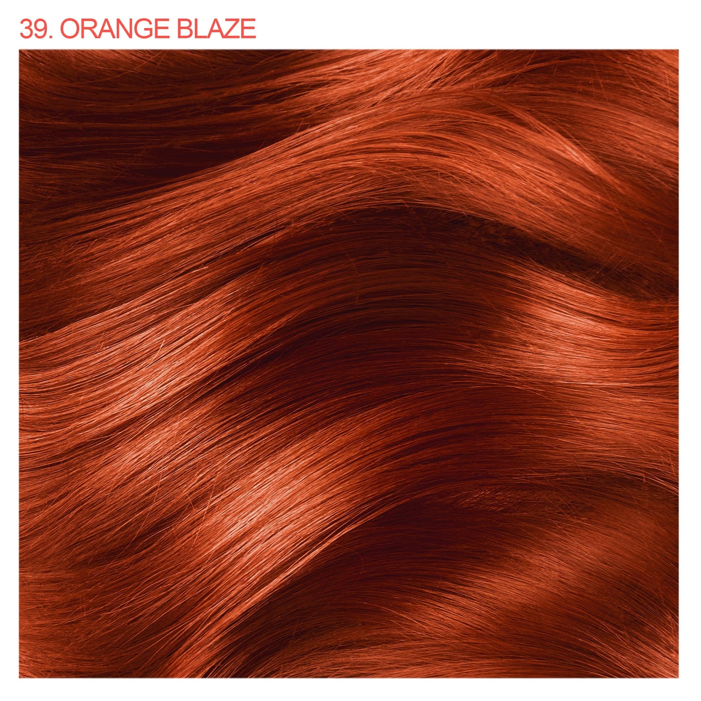 Adore Semi Permanent Hair Color - Vegan and Cruelty-Free Hair Dye - 4 Fl Oz - 039 Orange Blaze (Pack of 1)