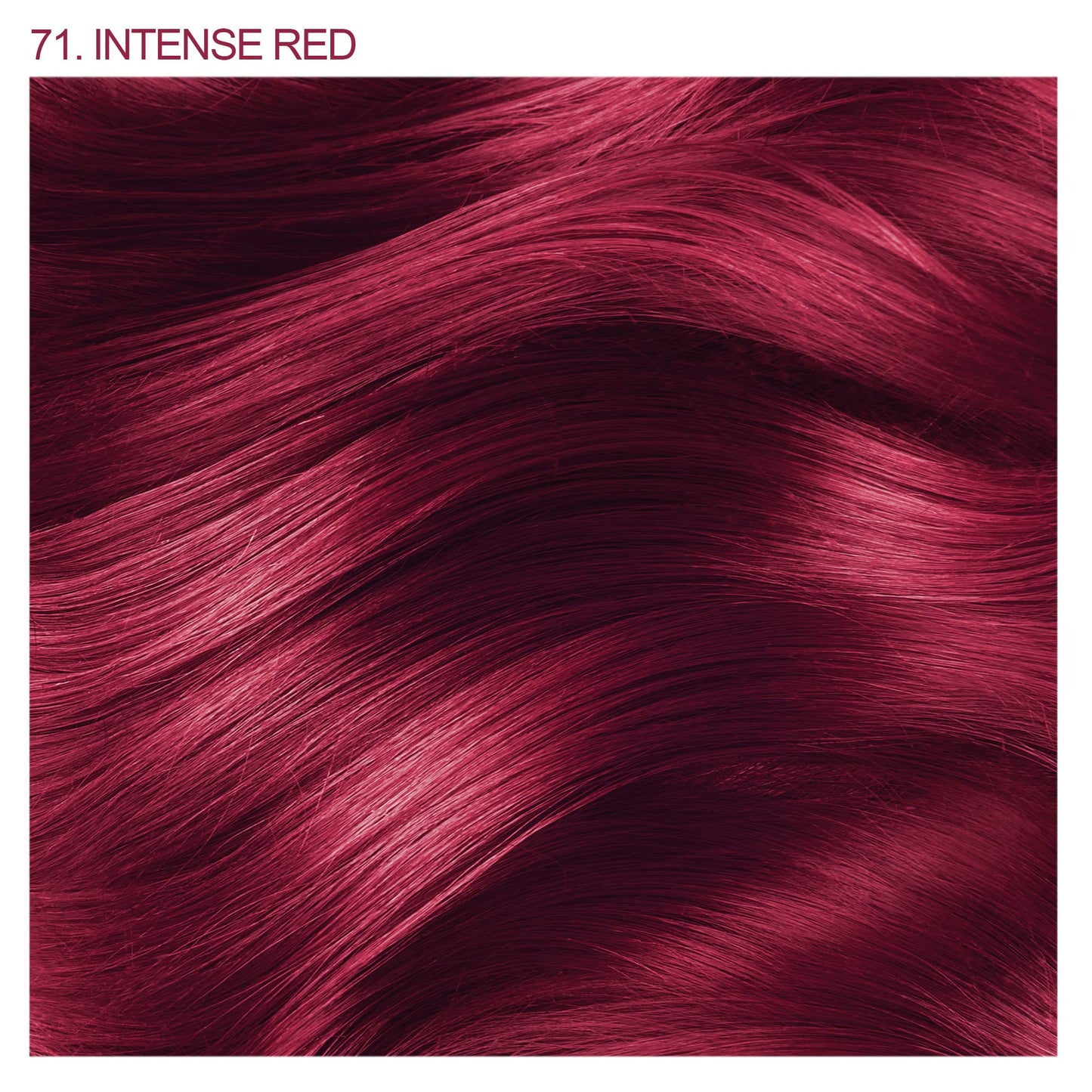 Adore Semi Permanent Hair Color - Vegan and Cruelty-Free Hair Dye - 4 Fl Oz - 071 Intense Red (Pack of 1)