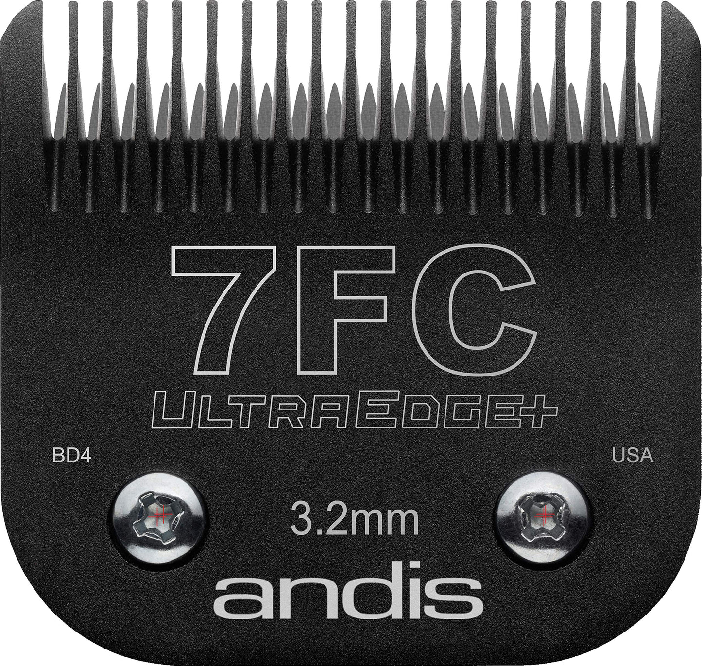 #7 FC 全齿 Andis UltraEdge+ 刀片 - 1/8 英寸毛发 (65815)