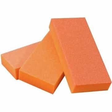 White Smoke Dixon 2-Way Buffer Slim Orange White G100/100 EA (500Pcs/Cs)