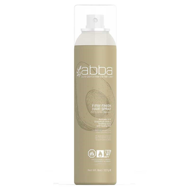 Tan Abba Firm Finish Aerosol Hair Spray 8oz