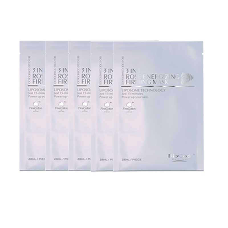 Light Gray Biocode Rose 3In1 Firming Mask 5/box