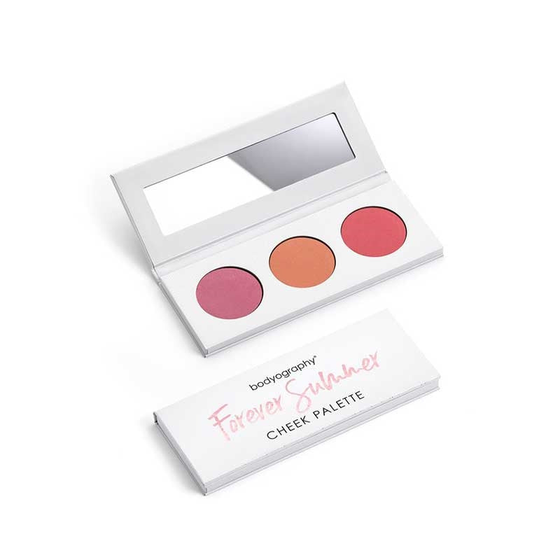 White Smoke Bodyography Forever Summer Cheek Palette Powder Blush