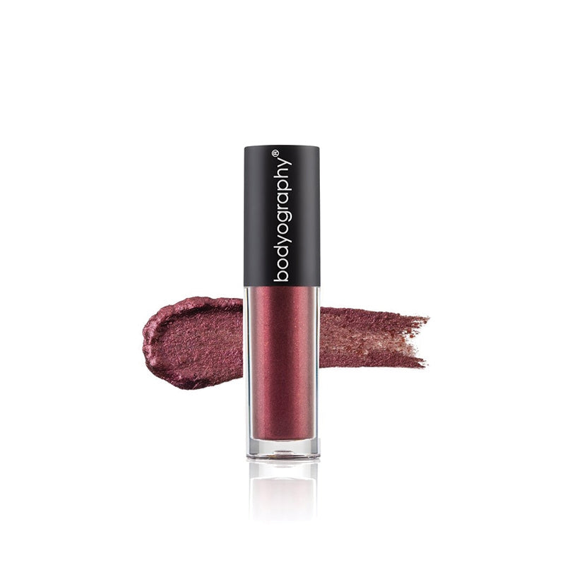 White Smoke Bodyography Crystal Glide Liquid Eyeshadow Garnet