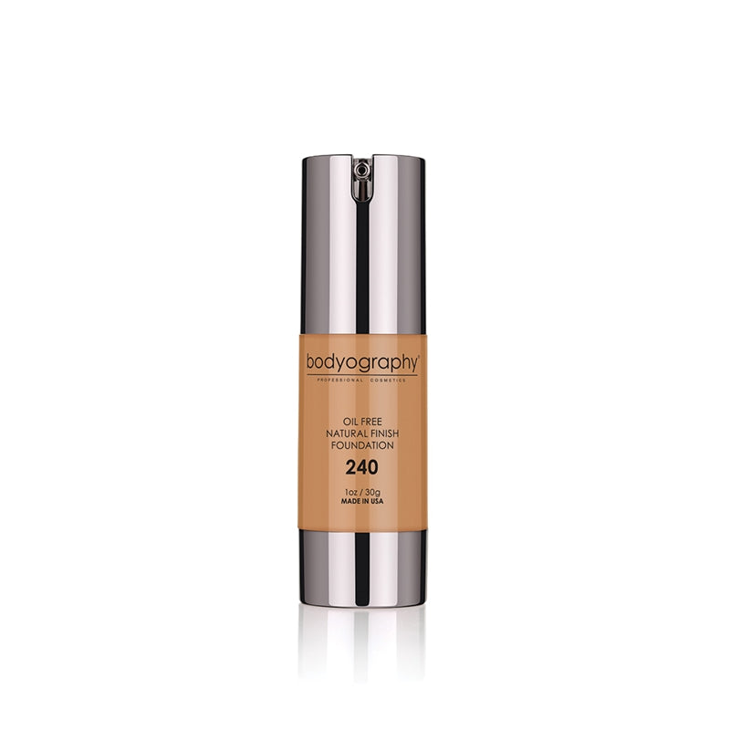 Rosy Brown Bodyography Natural Finish Foundation #240