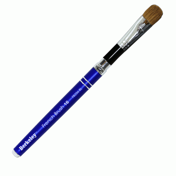 White Smoke Berkeley French Brush 16 - Blue - FB256-BL