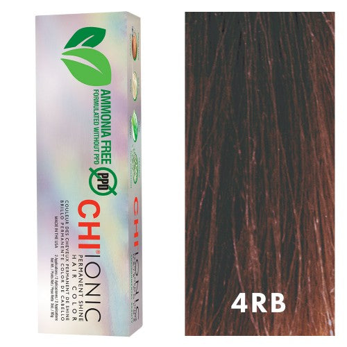 Dark Slate Gray CHI Ionic 4RB Dark Red Brown 3oz