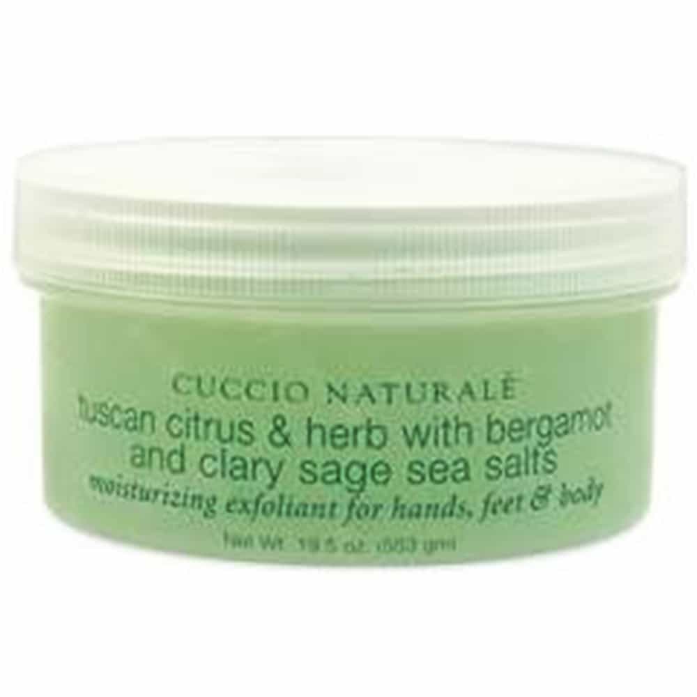 White Smoke Cuccio Sea Salts Exfoliant Tuscan Citrus & Herb 19.5oz 3085